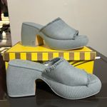 Sam Edelman New in Box - CIRCUS NY BY ISLA PLATFORM SANDALS - denim Photo 3