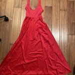 Vintage Silk Lace Pink Dress Size M Photo 1