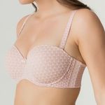 Prima Donna Twist Happiness Strapless Padded Underwire Bra Sz 34 D Pink Photo 0