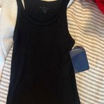 Brandy Melville  Tank Black ribbed Photo 0