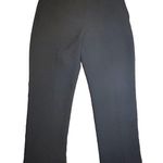 DKNY Black Women's Dress Pants - Size 14 Straight Wide Leg Workwear Career Photo 0