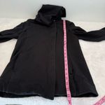 James Perse  Asymmetrical Zip Black Hoodie size 1 Photo 10