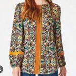 Matilda Jane Make Belive Sew Perfect Long Sleeve Floral Blouse Photo 1