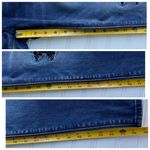 White House | Black Market WHBM Skinny Ankle Jeans Blue Size 2P Petite Sequin fray Photo 5