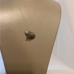 Cute Vintage Cat necklace sterling 925 chain Photo 3