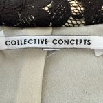 Collective Concepts Black Lace Blazer Photo 5