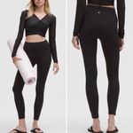 Lululemon  Nulu High-Rise Mesh-Panel Tight 25 Black Size 4🧡 Photo 1