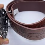 Western turquoise stoned brown belt Photo 4