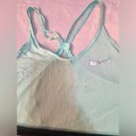 Nike  Dri-fit tank top with keyhole cut out, baby blue color, size large, sheer Photo 2