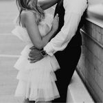 VICI NEW  Lillie Tulle Strapless Mini Dress White Cream sz XS Photo 4