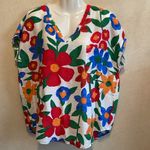 JODIFL  Colorful Floral Blouse Photo 2
