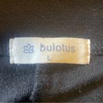 bulotus Black sweatshirt dress/tunic Large collar w/drawstring
Size large Photo 3