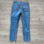 Revolve GRLFRND Karolina High Rise Waisted Distressed Hey Jude Skinny Jeans Photo 3