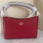 Coach Red Clara Shoulder Bag Photo 1