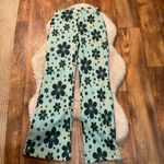 Urban Outfitters  Pants‎ Size Medium Retro Flare Bryan Flower Power Soft Green Photo 1