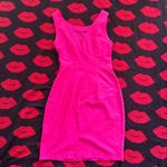 Vintage 90s pink fuschia bodycon dress XS Photo 3