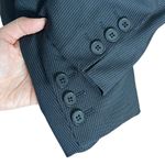 Reiss  Paige Single Breasted Blazer Pin Stripe Navy Blue Womens Size 4 Photo 6