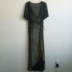 Baltic Born Meghan Velvet Wrap Maxi Dress Photo 2