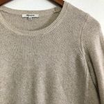 Madewell Tan Long Sleeve Pullover Sweater Xxsmall Photo 2