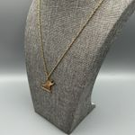 Handmade Vintage Winged Ice Skate Multi Gold Tone Necklace New Chain Unisex Photo 3