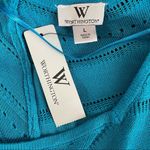 Worthington  Vneck Vivid Teal Sweater Photo 2