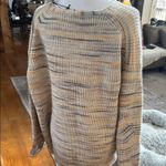 Michael Stars  Cream Gray Cozy Sweater Button Detail v-neck neutral Photo 8