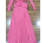 DUNDAS X REVOLVE Elowen Cut out Maxi Dress in Hot Pink L Size L Photo 4