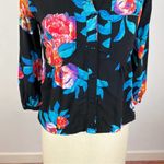 Anthropologie Maeve Floral Boxy Button Down Photo 3