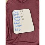 Talbots  Womens Size M Shirt Long Sleeve Blouse Top Cowl Neck Tunic Red Capsule Photo 5