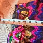 Vintage 1980’s bright Sequin Shimmer Long sleeve Jacket Blazer Cardigan sweater Pink Size M Photo 14