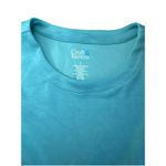 Croft & Barrow Women's  Sweatshirt Size S Teal Button Detail Long Sleeve NWT Photo 9