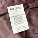 Driftwood  Paisley Print Velvet Blazer Jacket Women's Size S Brown Black Gold Photo 5