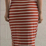 🆕Rust & White Stripe Knot Photo 4