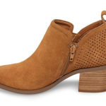 Steve Madden Steve‎ Madden Ruebey Suede Perforated Bootie in Chestnut Brown Size 9 Photo 0