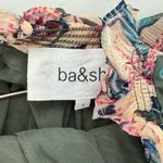 Ba&sh  Betty Dress Quarter Sleeve Floral Print Mini Length Photo 9