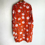 ByTimo Floral Orange Kimono Sz Medium Size L Photo 6