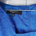 Nine West sleeveless blue square neck dress Photo 4