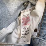 Topshop  mom denim shorts roll cuff size 2 Photo 3