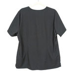 FIGS  Casma Three-Pocket Scrub Top in Black Short Sleeve Medical Women's XL Photo 2