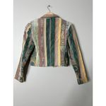 Vintage Sedona Clothing Company Tapestry Jacket S Aztec Boho Southwest Artsy Tan Photo 6