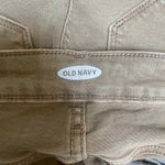 Old Navy  Shorts Womens 2‎ Khaki Brown Cotton Roll Tab Hem High Waist Photo 5