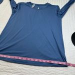 Spanx Soft Spot Wrap Back Indigo Haze Butter Long Sleeve T-Shirt Size M Photo 7
