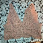 Aerie women’s nude Lace Bralette Intimates size M Photo 1