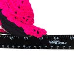 Crochet Top Hawaiian Floral Dress Sleeveless Summer‎ Beach Cover Up Size S Black Photo 2