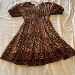 Ulla Johnson  Mariana animal print dress fall 400$ boho designer formal revolve Photo 8