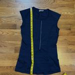 Athleta  Women’s Small Dark Blue Sleeveless Zipper Pocket Stretch Athletic Casual Photo 2