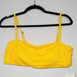 ANDIE NWT Sunbeam Yellow The Newport Swimsuit Top Size Large Photo 2