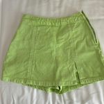 English Factory Green Denim Skort Photo 1