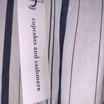 Cupcakes and Cashmere NWT  Cream Striped Column Dress Photo 4