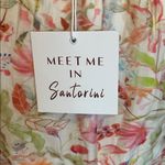 Meet Me in Santorini Ruth Dress Floral Cinched Waist Mini New Pink Size XS Photo 8